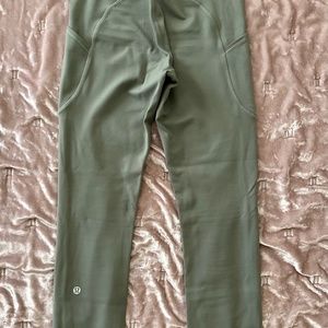 Lululemon leggings green 6
